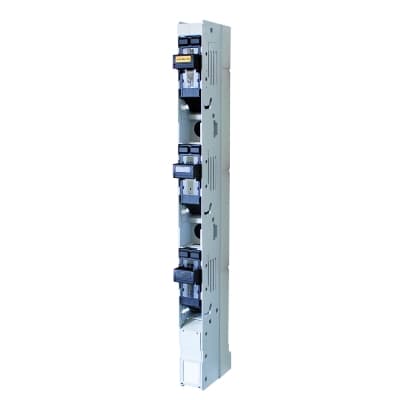 Seccionador portafusible tripolar vertical JEAN-MULLER L5463023 · 160A 120kA NH-00 terminal 70mm