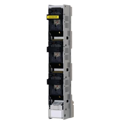 Seccionador portafusible tripolar vertical JEAN-MULLER L199600403 · 250A 120kA NH-1 terminal 240mm