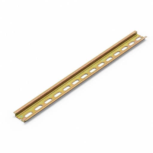Riel DIN tropicalizado KASEEY DS1065-2M-B · ancho/alto 35×6.5mm, 2 metros