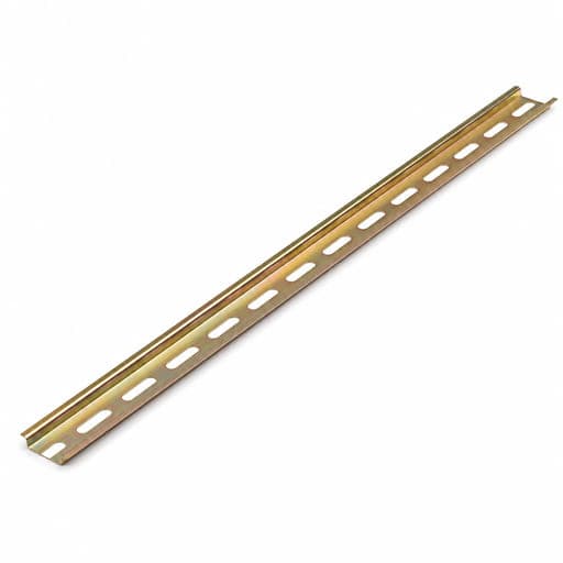 Imagen referencial de la serie: Riel DIN tropicalizado KASEEY DS1075-2M-BT · ancho/alto 35×7.5mm, 2 metros