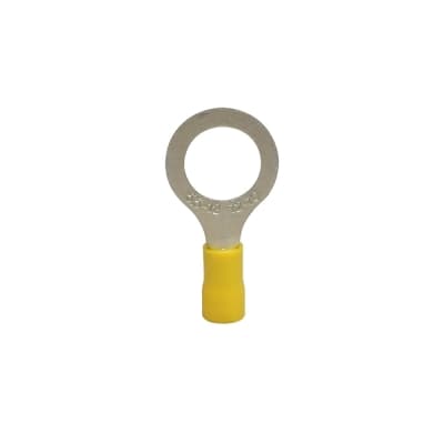 Terminal anillo aislado KESS RV 5.5-10 · 10-12 AWG 3/8 (10.5mm) amarillo x 100un (RV-5.5-10)