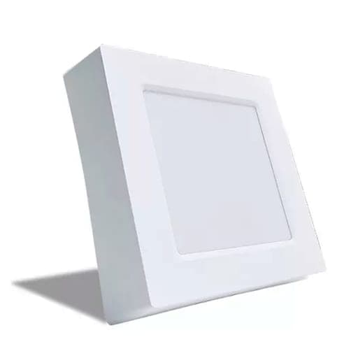 Downlight cuadrado adosable KING KCPP-6W-CW · 6W 100-240VAC luz fría 6500K