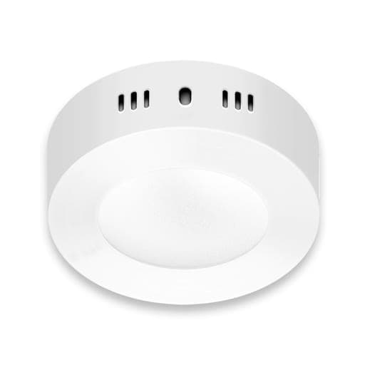 Downlight circular adosable KING KRPP-6W-CW · 6W 100-240VAC luz fría 6500K