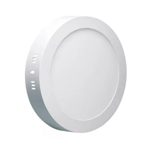 Downlight circular adosable KING KRPP-12W-WW · 12W 100-240VAC luz cálida 3000K