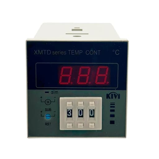 Control de temeratura KIVI XMTD-2301 · 72x72 analogo digital