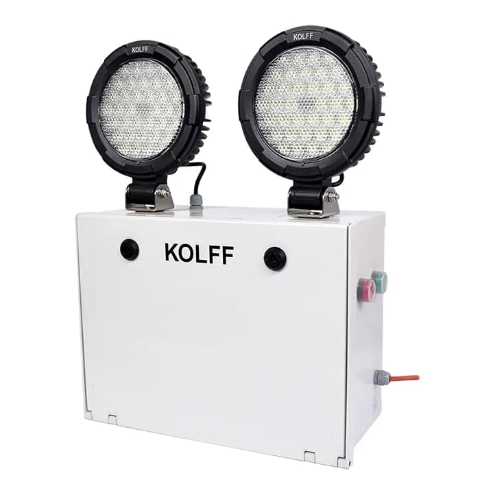 Imagen referencial de la serie: Luminaria de emergencia LED KOLFF · 2x36W, 4H, IP65 NEMA4X, 1250MT2, (6,680 LÚMENES) KC-2559 LED (KOLFF-LUMINARIA-2X36W-4H-1250MT2-6680-2559)