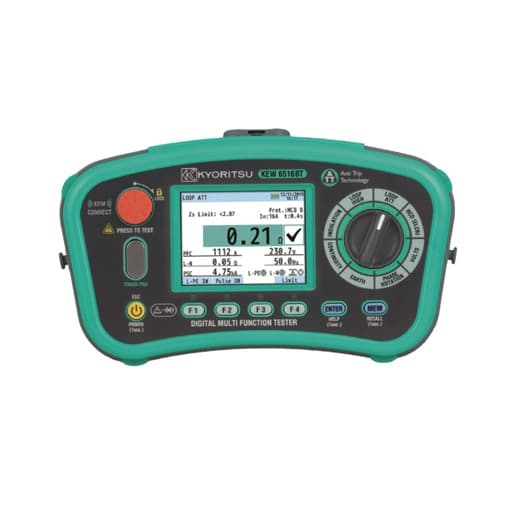 Comprobador multifuncion KYORITSU 6516BT · 12 en 1
