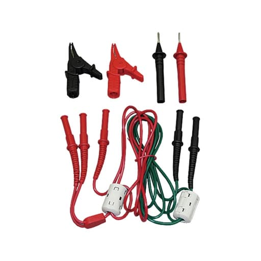 Puntas de prueba KYORITSU 7238A · rojo-negro 15.7cm. con cocdrilos CAT IV 600V CAT III 1000V