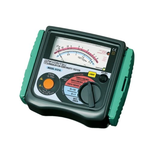 Megóhmetro analogo KYORITSU 3131A · 250/500/1000V