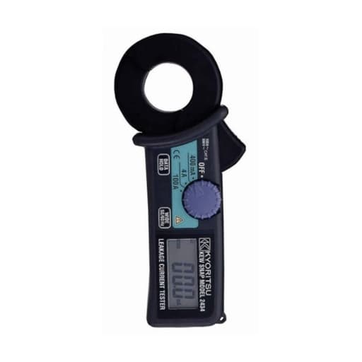 Pinza detector de fuga KYORITSU 2434 · 100A-AC Ø28mm CAT III 300V