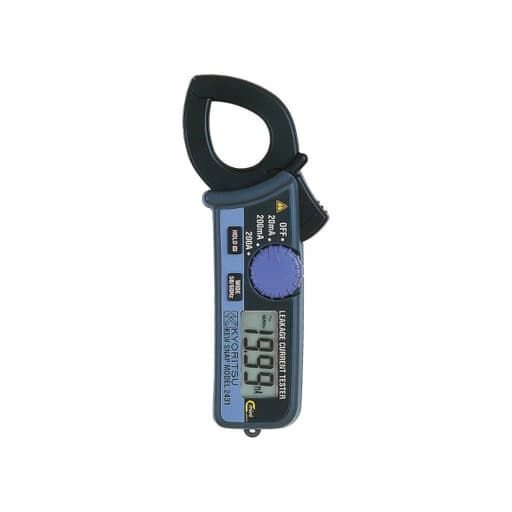 Pinza detector de fuga KYORITSU 2431 · 200A-AC, Ø24mm CAT III 300V