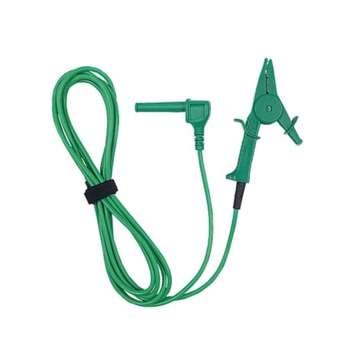 Punta de prueba KYORITSU 7265 · verde cocodrilo 30cm. CAT IV 600V compatible 3025A, 3121B