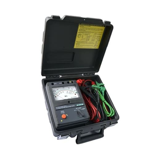 Megóhmetro analogo KYORITSU 3123A · 5kV/10kV 10/400 gohm