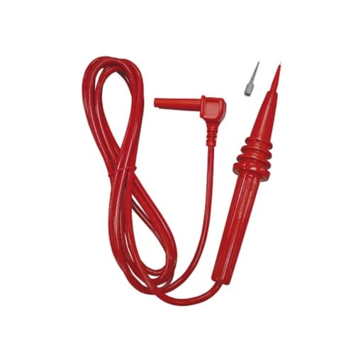 Punta de prueba KYORITSU 7165A · rojo 30cm. CAT IV 600V compatible 3025A, 3121B, 3122B, 3123