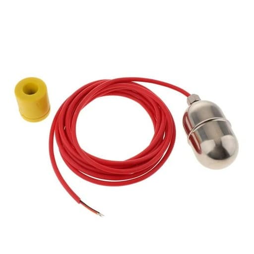 Interruptor nivel flotador LEFOO HT-M15-10A 25m · 25m, alta temp, salida 1 spdt (HT-M15-10A-25M)