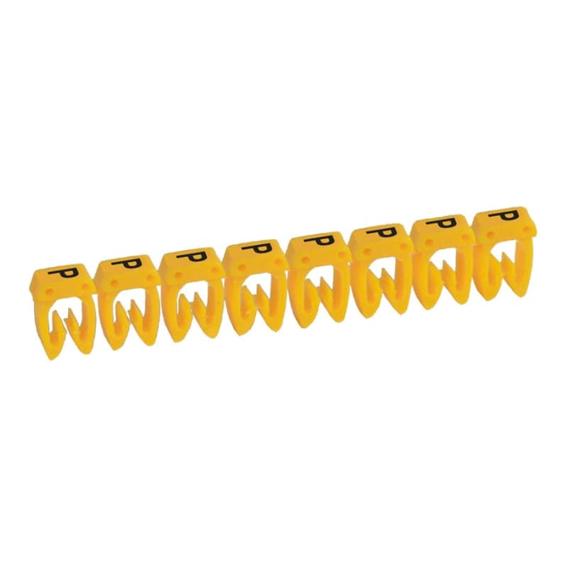 Marcador cab LEGRAND 038315 · 3 CABLES-0.5A 1.5mm² - letra P por unidad