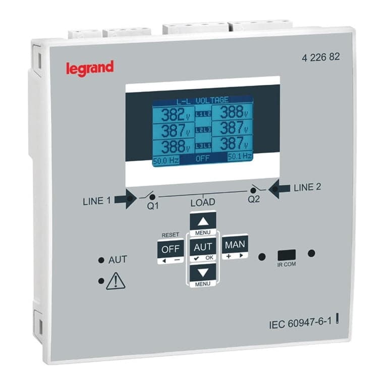Central trans autom standr LEGRAND 422682 · 2 int 12-24VDC 110-240VAC