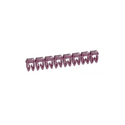 Marcador cab LEGRAND 038217 · 3 CABLES-0.5A 1.5mm² - número 7 violeta por unidad