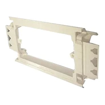 Imagen referencial de la serie: Marco MOSAIC LEGRAND 010952 · 2 módulos para 65mm