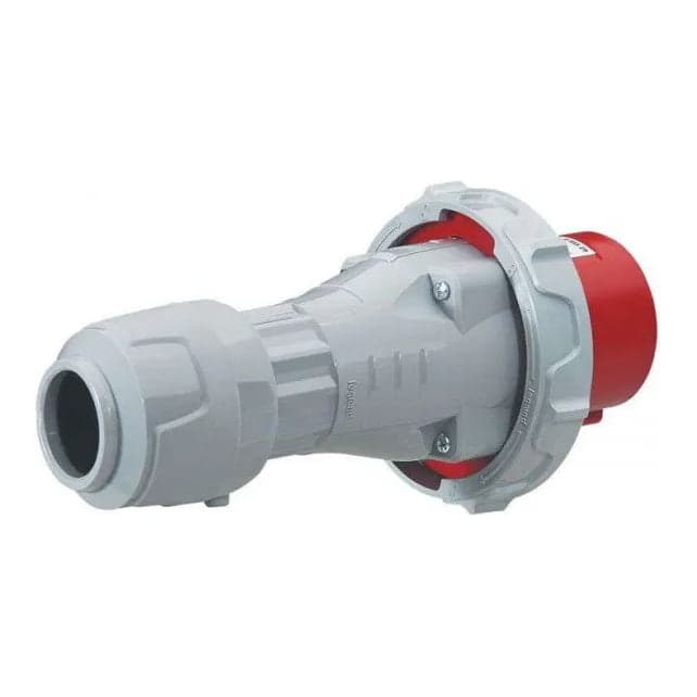 Enchufe aéreo LEGRAND 555528 · 3P+T+63A 415VAC IP67 rojo