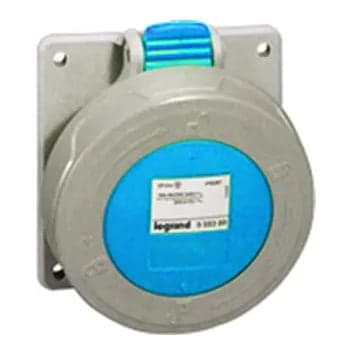 Toma LEGRAND 555384 · de EMPOTRAR2P+T 16A 250VAC IP67 azul