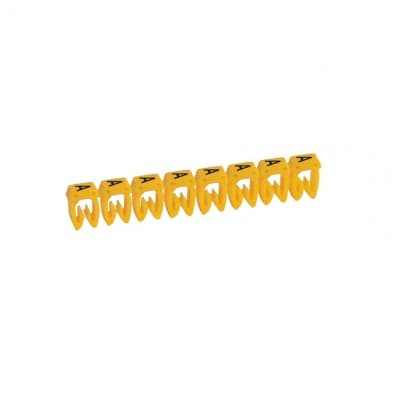 Marcador cab LEGRAND 038300 · 3 CABLES-0.5A 1.5mm² - letra A por unidad