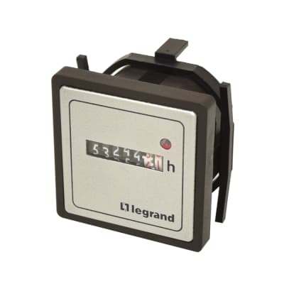 Horometro LEGRAND 049557 · 200/240V 60Hz 5 digts - 2 dec
