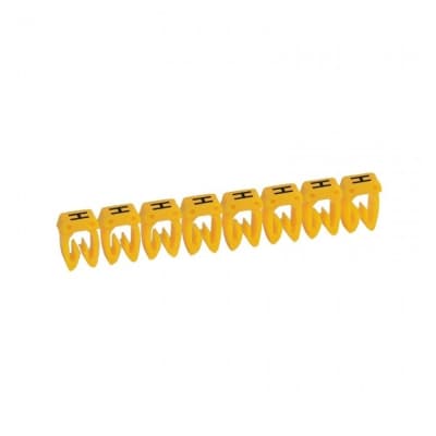 Marcador LEGRAND 038367 · letra: H para cable 4-6mm² x20und (paquete x20)