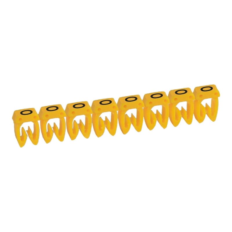 Marcador cab LEGRAND 038314 · 3 CABLES-0.5A 1.5mm² - letra O por unidad
