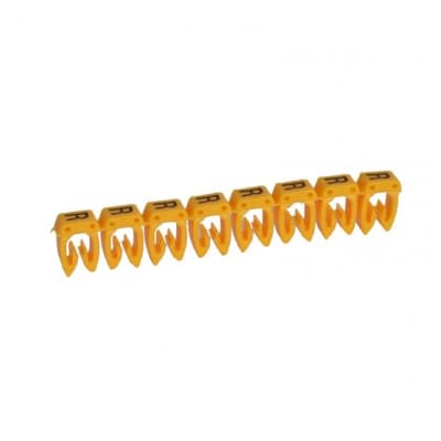 Marcador cab LEGRAND 038377 · 3 para CABLES-4A 6mm²- letra R por unidad