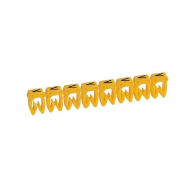 Marcador cab LEGRAND 038351 · 3 CABLES-1.5A 2.5mm² - letra V por unidad
