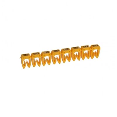 Marcador cab LEGRAND 038317 · 3 CABLES-0.5A 1.5mm² - letra R por unidad