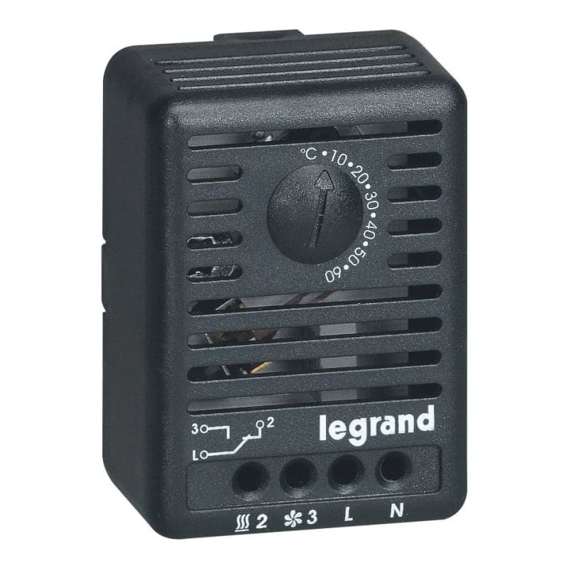 Termostato LEGRAND 034847 · 5A 60ºC con contacto NC/NA