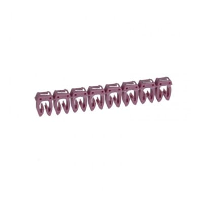 Marcador cab LEGRAND 038227 · 3 CABLES-1.5A 2.5mm² - número 7 violeta por unidad