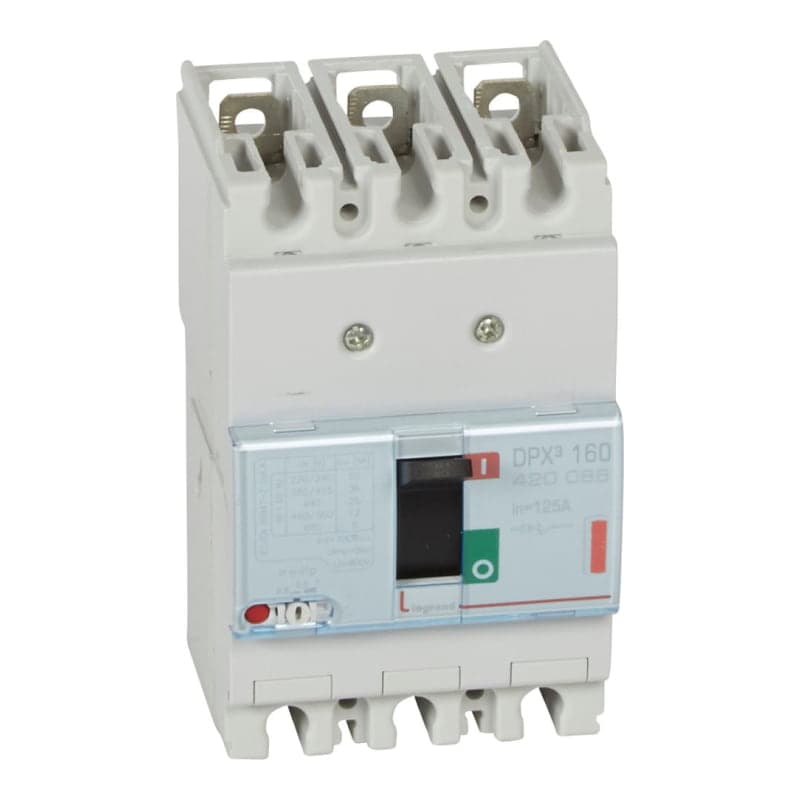 Interruptor caja moldeada regulable LEGRAND 420086 · 3x100-125A DPX3 160