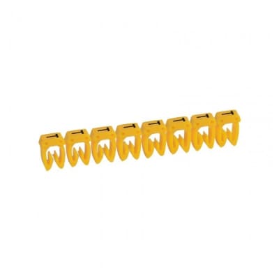 Marcador cab LEGRAND 038379 · 3 para CABLES-4A 6mm²- letra T por unidad