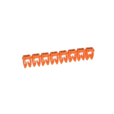 Marcador cab LEGRAND 038213 · 3 CABLES-0.5A 1.5mm² - número 3 naranja por unidad