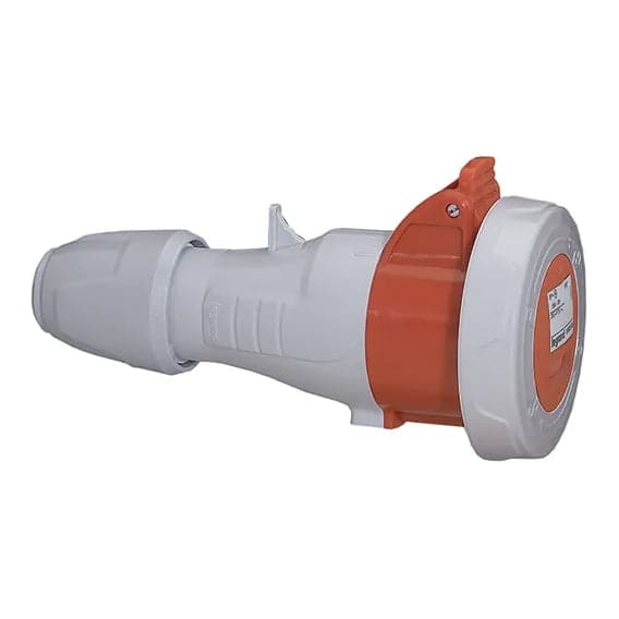 Toma aérea LEGRAND 555308 · 3P+T 16A 415VAC IP67 rojo 6H