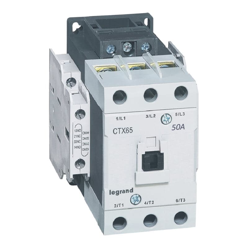 Contactor LEGRAND 416146 · CTX3 50A E/C 2NA+2NC