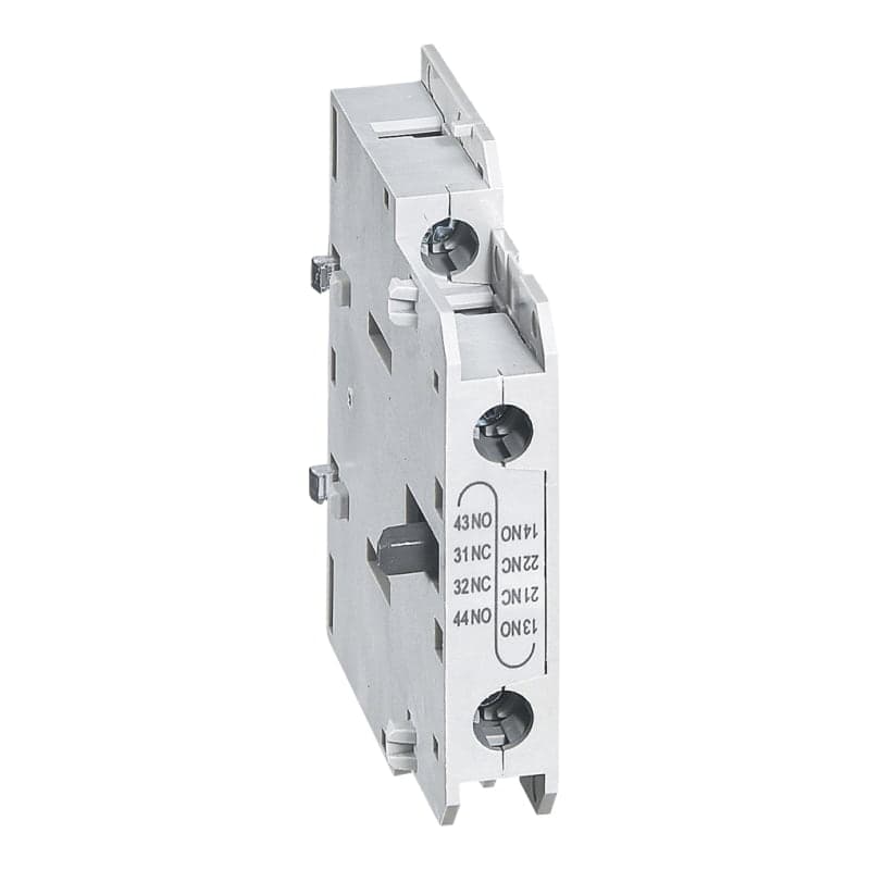 Contacto auxiliar lateral LEGRAND 416858 · 1NA+1NC para CTX3 de 9A A 150A