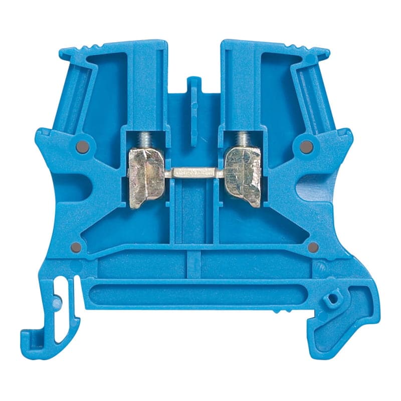 Borne neutro Y circuito de seguridad LEGRAND 037102 · 6mm² - viking 3 - conexión simple - paso 8mm