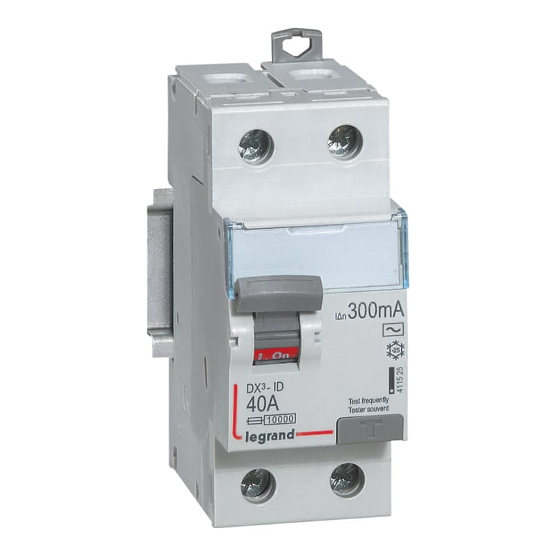 Interruptor diferencial LEGRAND 411525 · DX3 tipo AC 2x40A 300mA
