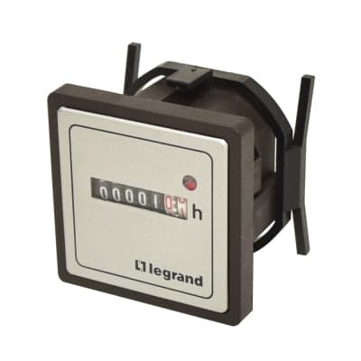 Horometro LEGRAND 049554 · 110/120V 60Hz 5 digts 2 dec
