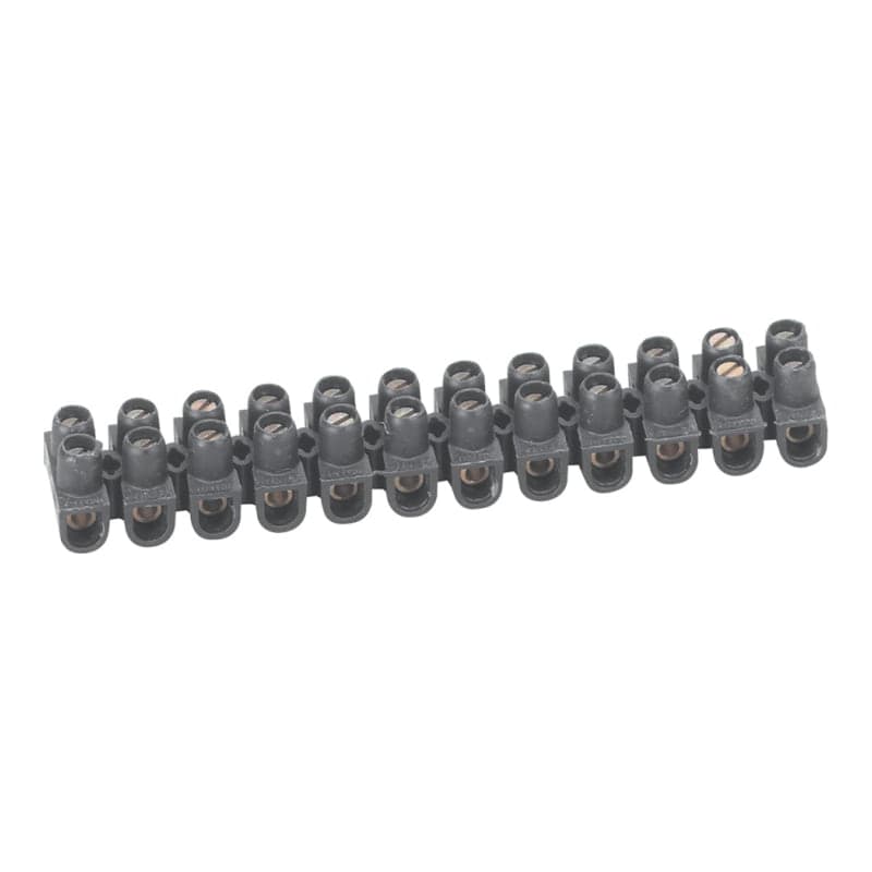 Bornera de regleta LEGRAND 034215 · negro nylbloc 10mm² - 250V