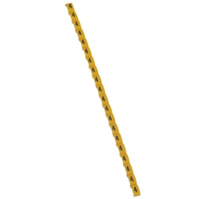 Marcador de número duplix para cables LEGRAND 038404 · número 4 - color amarillo - por unidad