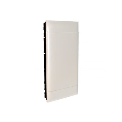 Tablero practibox LEGRAND 135003 · 36 polos para empotrar puerta blanca