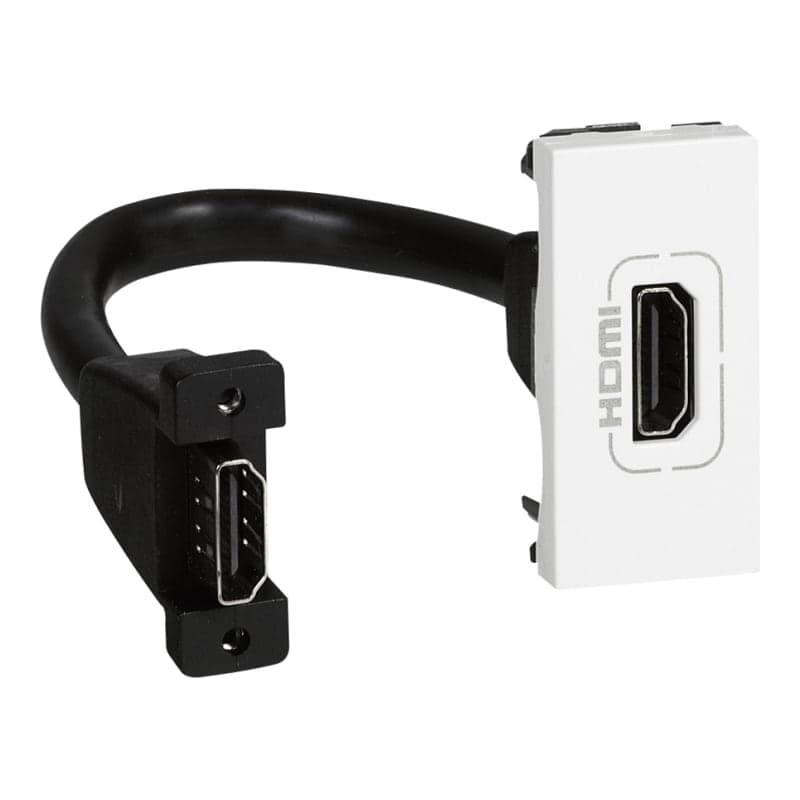 Toma HDMI preconectorizadamosaic LEGRAND 078778 · 1 mod