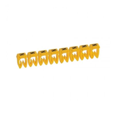 Marcador LEGRAND 038373 · letra: N para cable 4-6mm² x20und (paquete x20)