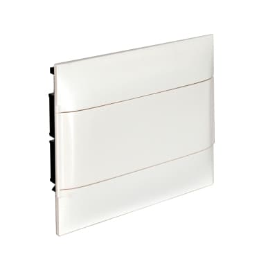 Tablero practibox LEGRAND 135001 · 12 polos para empotrar puerta blanca