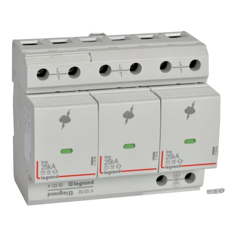 Limitador de sobretensión LEGRAND 412282 · 3P 75kA 440V